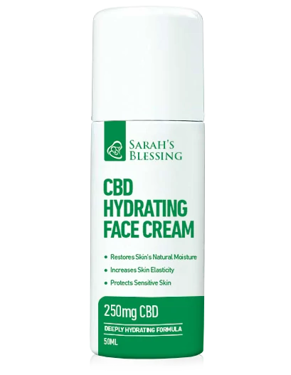 CBD-Feuchtigkeits-Gesichtscreme 250mg