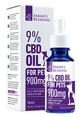 CBD Öl für Haustiere 900mg Voll Spektrum CBD